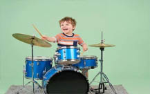 boy with Drums