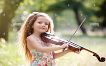 girl with Violin